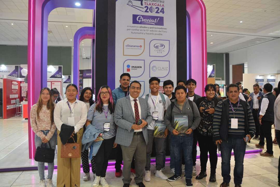 La Universidad Tecnológica de Tlaxcala presente en el Foro Automotriz Tlaxcala 2024