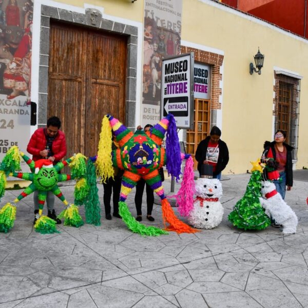 DESTACA LA CREATIVIDAD Y TRADICIÓN EN EL CONCURSO ‘PIÑATÓN’ ORGANIZADO POR EL GOBIERNO DE HUAMANTLA