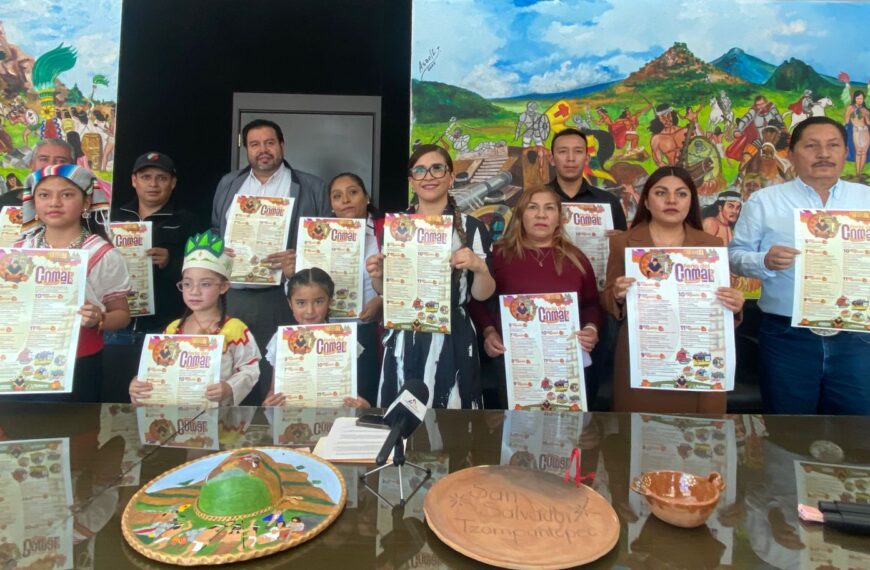 Tzompantepec se prepara para celebrar la Feria del Comal 2025