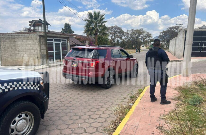 ¡Golpe a la delincuencia! Gracias a C5i, Caen dos asaltantes con un arma y más de 200 mil pesos tras persecución desde Xiloxoxtla hasta Tlaltelulco