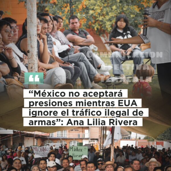 “MÉXICO NO ACEPTARÁ SEÑALAMIENTOS”: ANA LILIA RIVERA DEFIENDE LA SOBERANÍA NACIONAL ANTE PRESIONES DE EUA