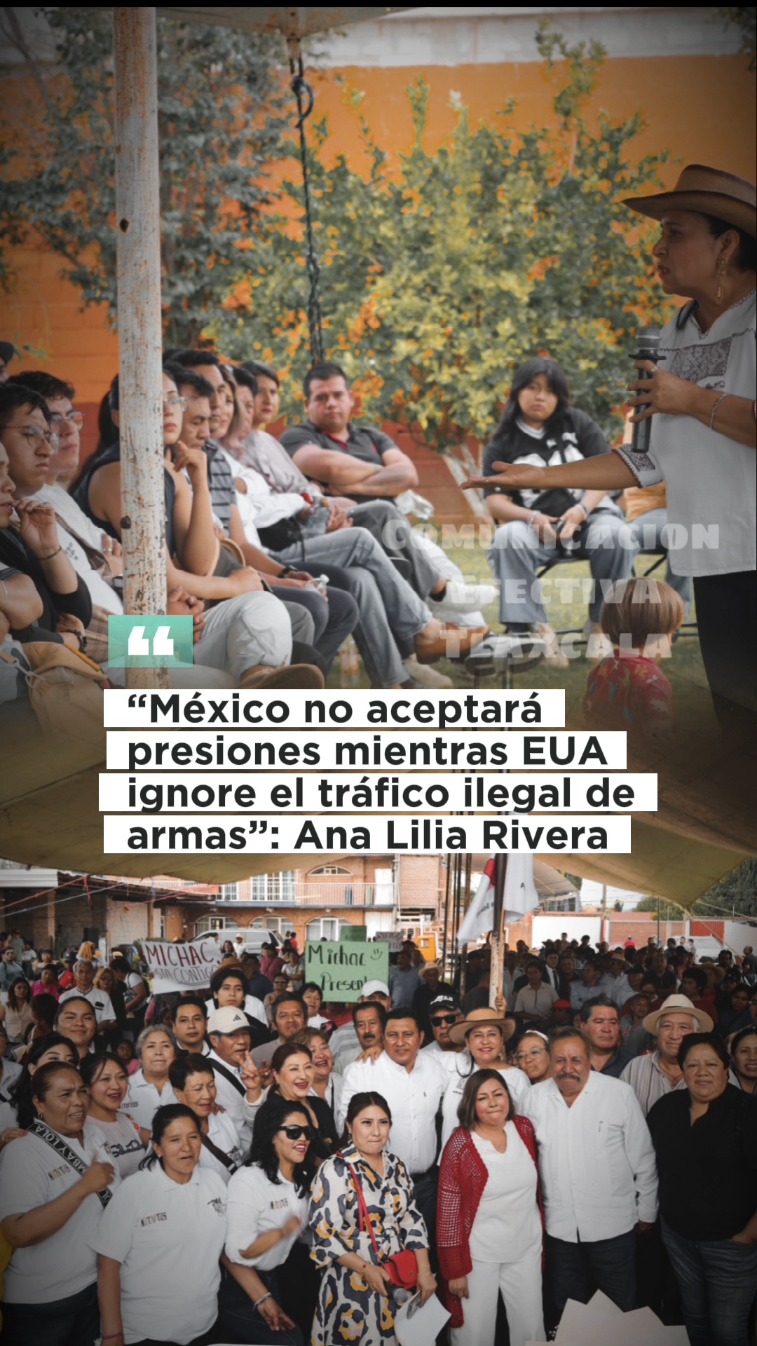 “MÉXICO NO ACEPTARÁ SEÑALAMIENTOS”: ANA LILIA RIVERA DEFIENDE LA SOBERANÍA NACIONAL ANTE PRESIONES DE EUA